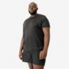 Kalenji T-shirt Running Respirant Homme - Dry Noir (du 4XL Au 5XL) -Sport Style Soldes t shirt running respirant homme dry noir du 4xl au 5xl