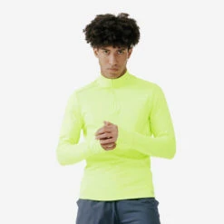 Kalenji T-shirt Running Visibilité Manches Longues Chaud Homme - Warm Day Visibility -Sport Style Soldes t shirt running visibilite manches longues chaud homme warm day visibility 2