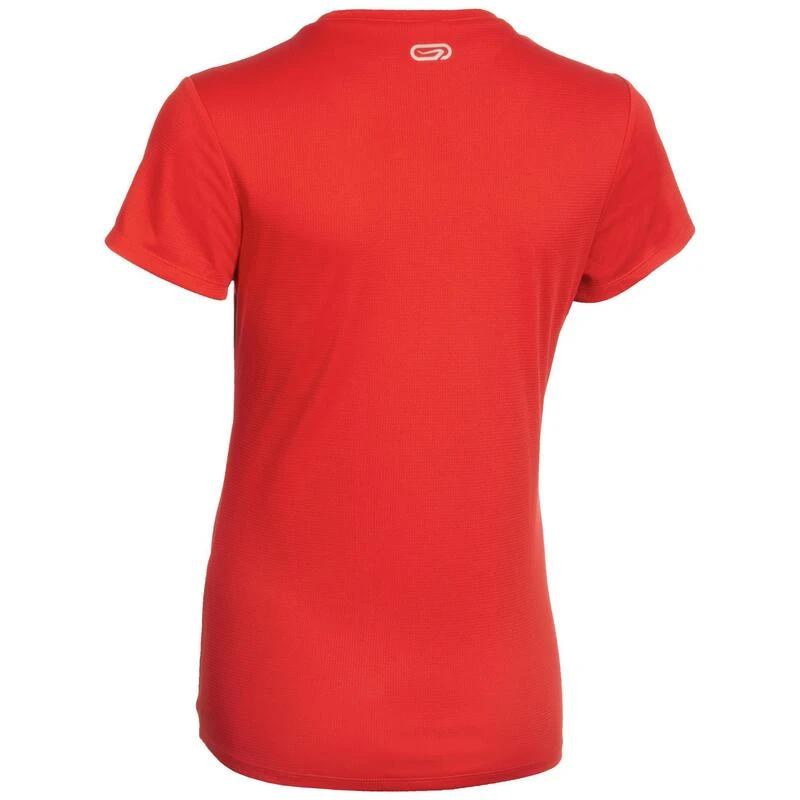 Kalenji Tee Shirt Athlétisme Femme Club Personnalisable Rouge 4 Kalenji Tee Shirt Athlétisme Femme Club Personnalisable Rouge – Image 2