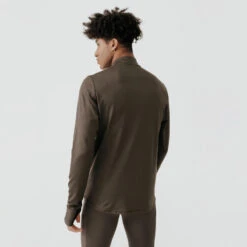 TEE SHIRT MANCHES LONGUES DE RUNNING CHAUD HOMME KALENJI KAKI 8 TEE SHIRT MANCHES LONGUES DE RUNNING CHAUD HOMME KALENJI KAKI -Sport Style Soldes tee shirt manches longues de running chaud homme kalenji kaki 1