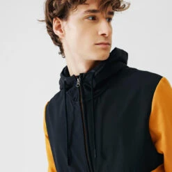 VESTE A CAPUCHE DE RUNNING HOMME KALENJI WARM + MARRON OCRE -Sport Style Soldes veste a capuche de running homme kalenji warm marron ocre 7