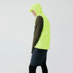 VESTE COUPE VENT SANS MANCHES DE RUNNING HOMME KALENJI RUN WIND JAUNE FLUO -Sport Style Soldes veste coupe vent sans manches de running homme kalenji run wind jaune fluo 1