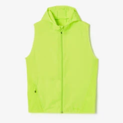 VESTE COUPE VENT SANS MANCHES DE RUNNING HOMME KALENJI RUN WIND JAUNE FLUO -Sport Style Soldes veste coupe vent sans manches de running homme kalenji run wind jaune fluo 6