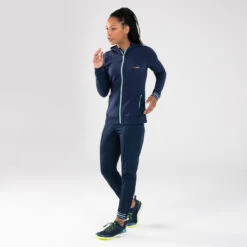 Kalenji VESTE D'ATHLÉTISME FEMME WARM BLEUE MARINE & BLEU CIEL 9 Kalenji VESTE D'ATHLÉTISME FEMME WARM BLEUE MARINE & BLEU CIEL -Sport Style Soldes veste dathletisme femme warm bleue marine and bleu ciel 2