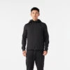 Kalenji VESTE MANCHES LONGUES RUN 100 HOMME WARM NOIRE -Sport Style Soldes veste manches longues run 100 homme warm noire