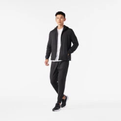 Kalenji VESTE MANCHES LONGUES RUN 100 HOMME WARM NOIRE -Sport Style Soldes veste manches longues run 100 homme warm noire 3