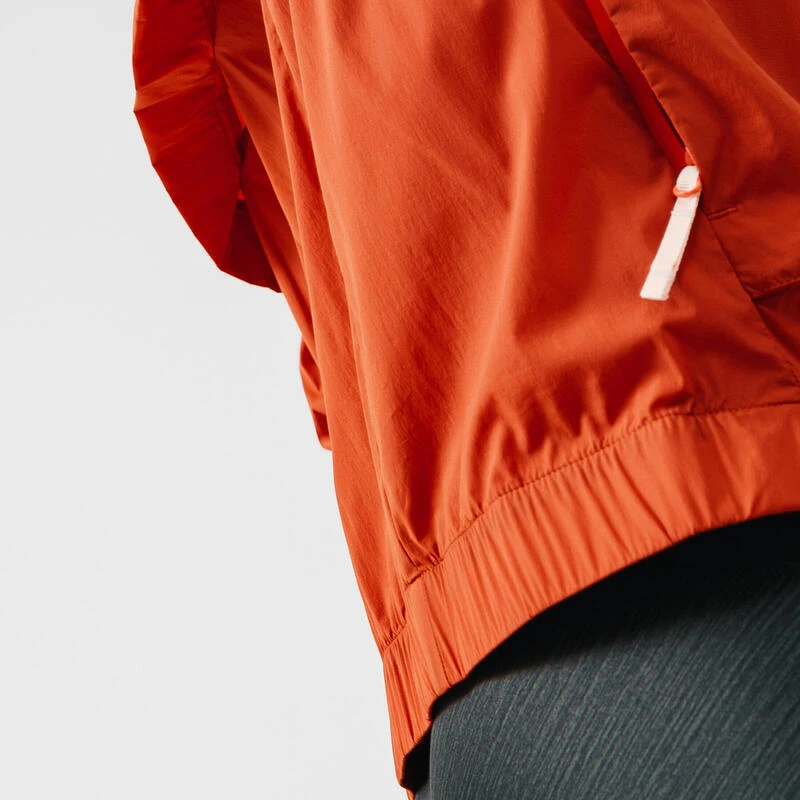 Kalenji Veste Running Coupe Vent Femme - Wind Breath Marron 10 Kalenji Veste Running Coupe Vent Femme - Wind Breath Marron – Image 8