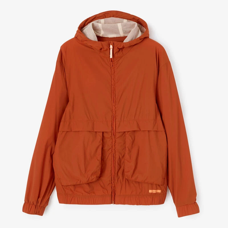 Kalenji Veste Running Coupe Vent Femme - Wind Breath Marron 11 Kalenji Veste Running Coupe Vent Femme - Wind Breath Marron – Image 9