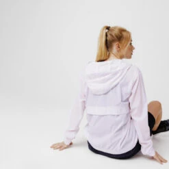 Kalenji Veste Running Coupe Vent Femme - Wind Breath Mauve -Sport Style Soldes veste running coupe vent femme wind breath mauve 1