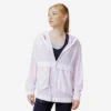 Kalenji Veste Running Coupe Vent Femme - Wind Breath Mauve -Sport Style Soldes veste running coupe vent femme wind breath mauve