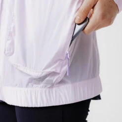 Kalenji Veste Running Coupe Vent Femme - Wind Breath Mauve -Sport Style Soldes veste running coupe vent femme wind breath mauve 2