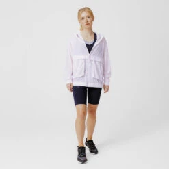 Kalenji Veste Running Coupe Vent Femme - Wind Breath Mauve -Sport Style Soldes veste running coupe vent femme wind breath mauve 5