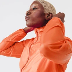 Kalenji Veste Running Coupe Vent Femme - Wind Corail -Sport Style Soldes veste running coupe vent femme wind corail 2