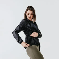 Kalenji Veste Running Coupe Vent Femme - Wind Noir -Sport Style Soldes veste running coupe vent femme wind noir 3