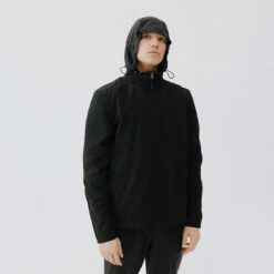 Kalenji Veste Running Coupe Vent Homme - Wind 500 Noir -Sport Style Soldes veste running coupe vent homme wind 500 noir 1